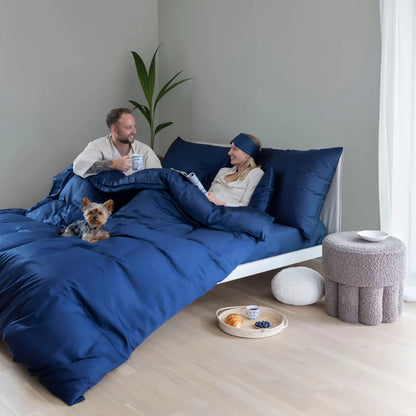 Bedding Set (Duvet Cover + Fitted Sheet + 4 Pillowcases)